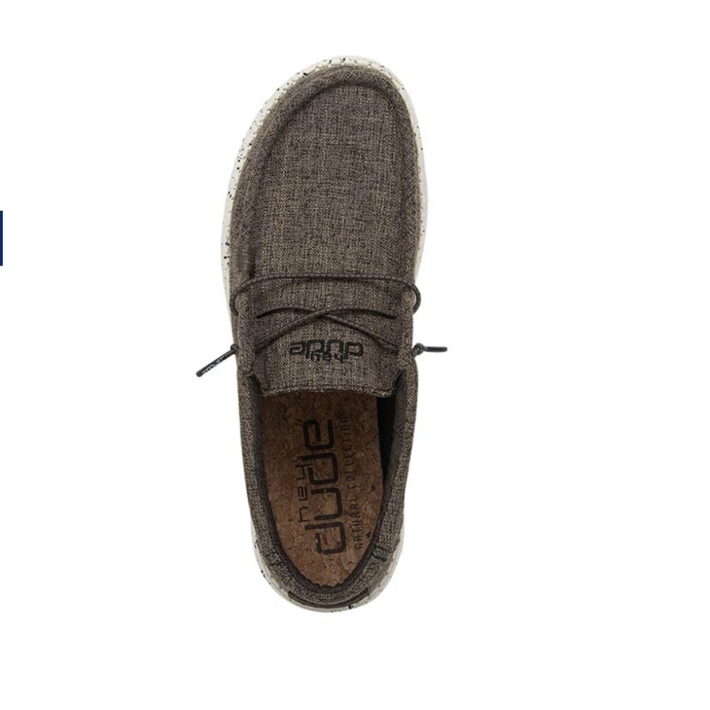 HEY DUDE WALLY ECO DARK BROWN - Picture 3 of 6
